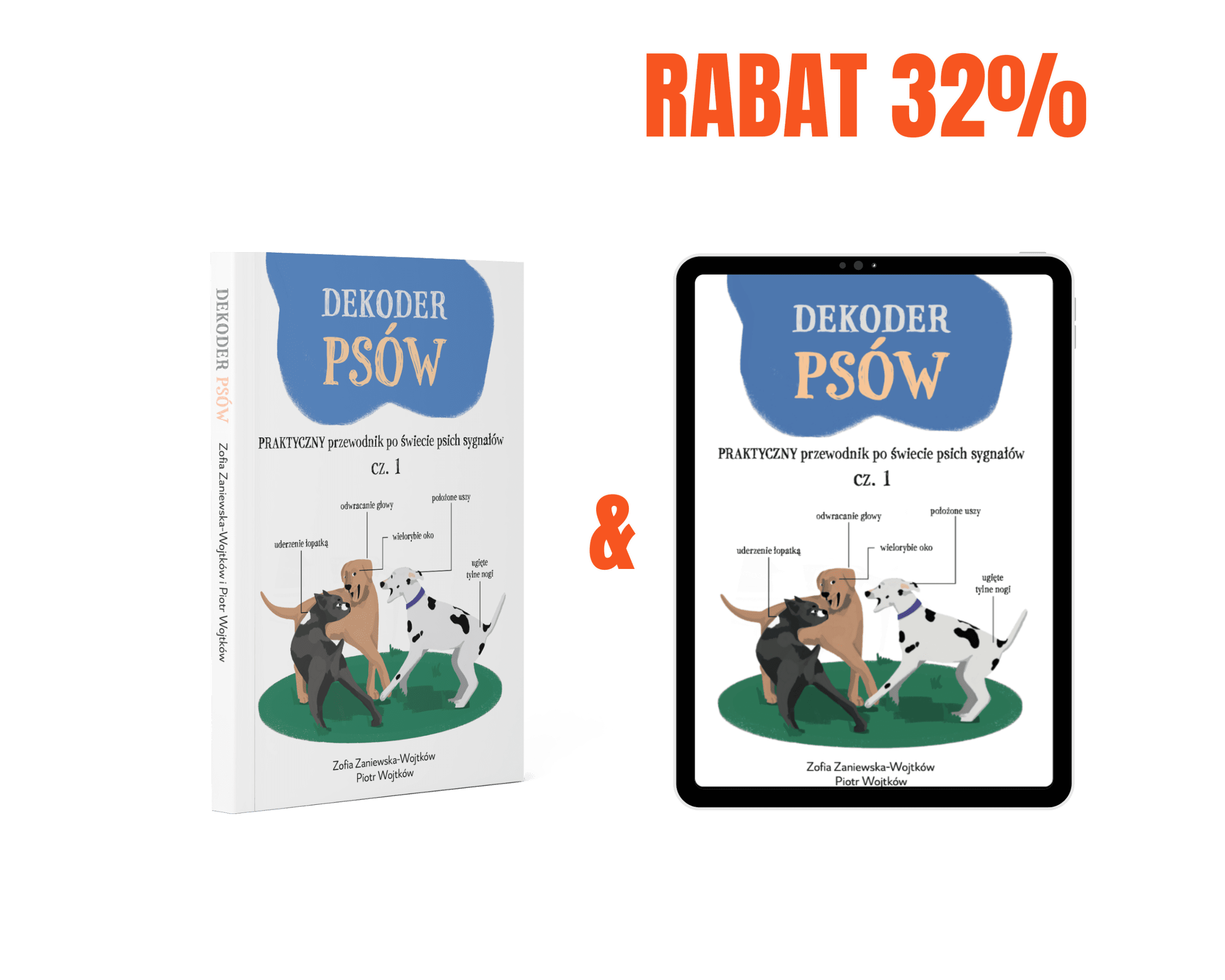 Duet książka + ebook "Dekoder Psów"