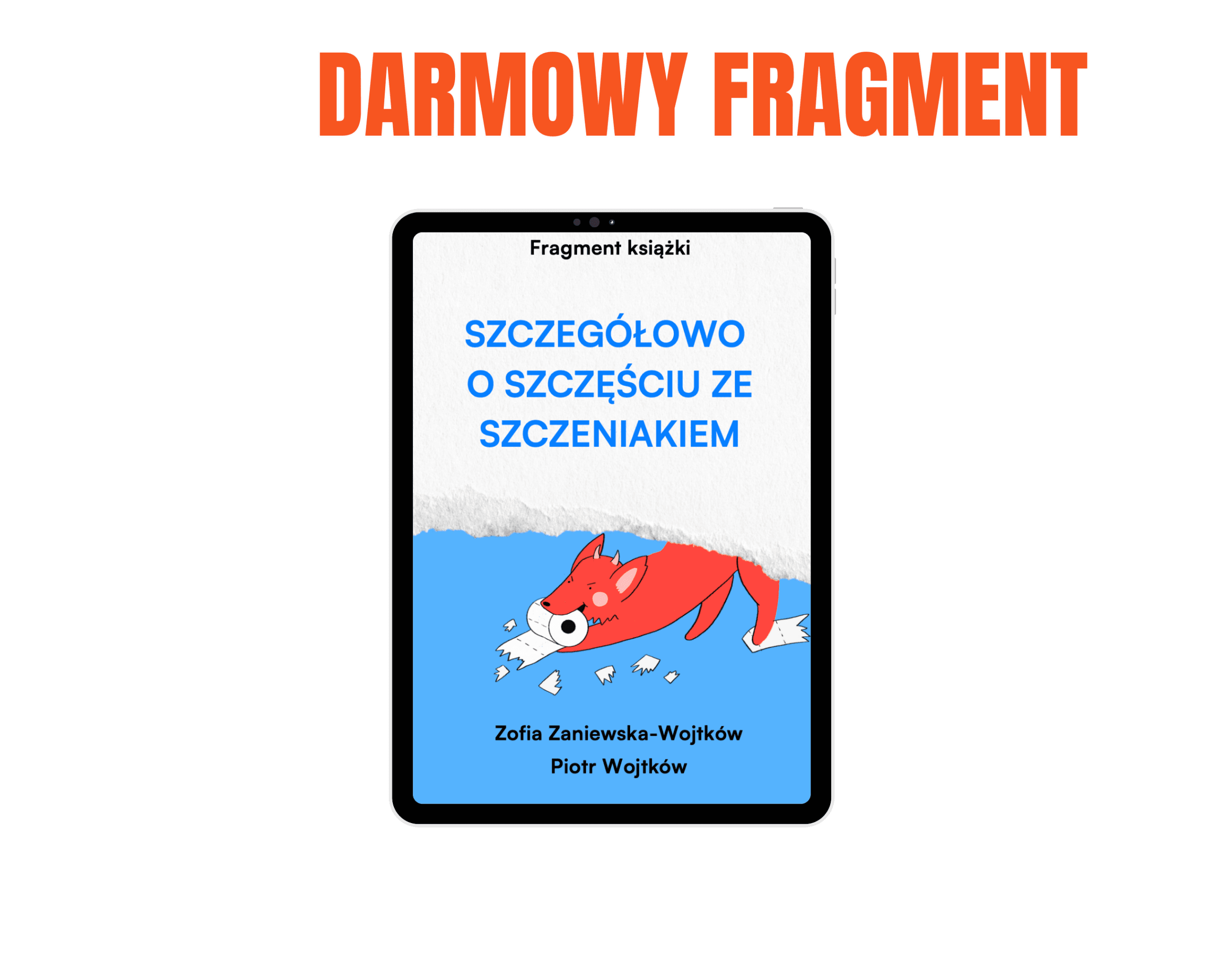 Fragment książki "Szczegółowo o szczęściu ze szczeniakiem"